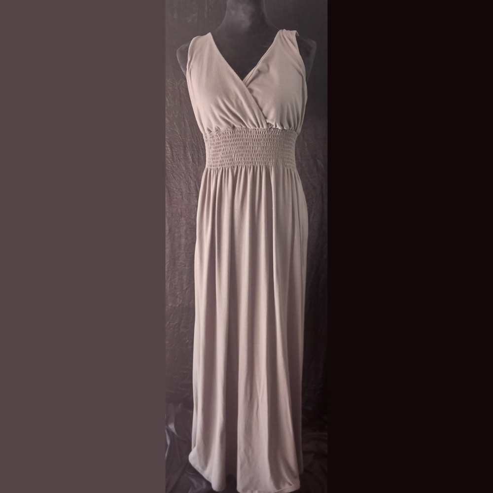 Long gray dress